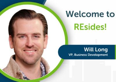 REsides Announces Appointment of William Long as Vice President of Business Development